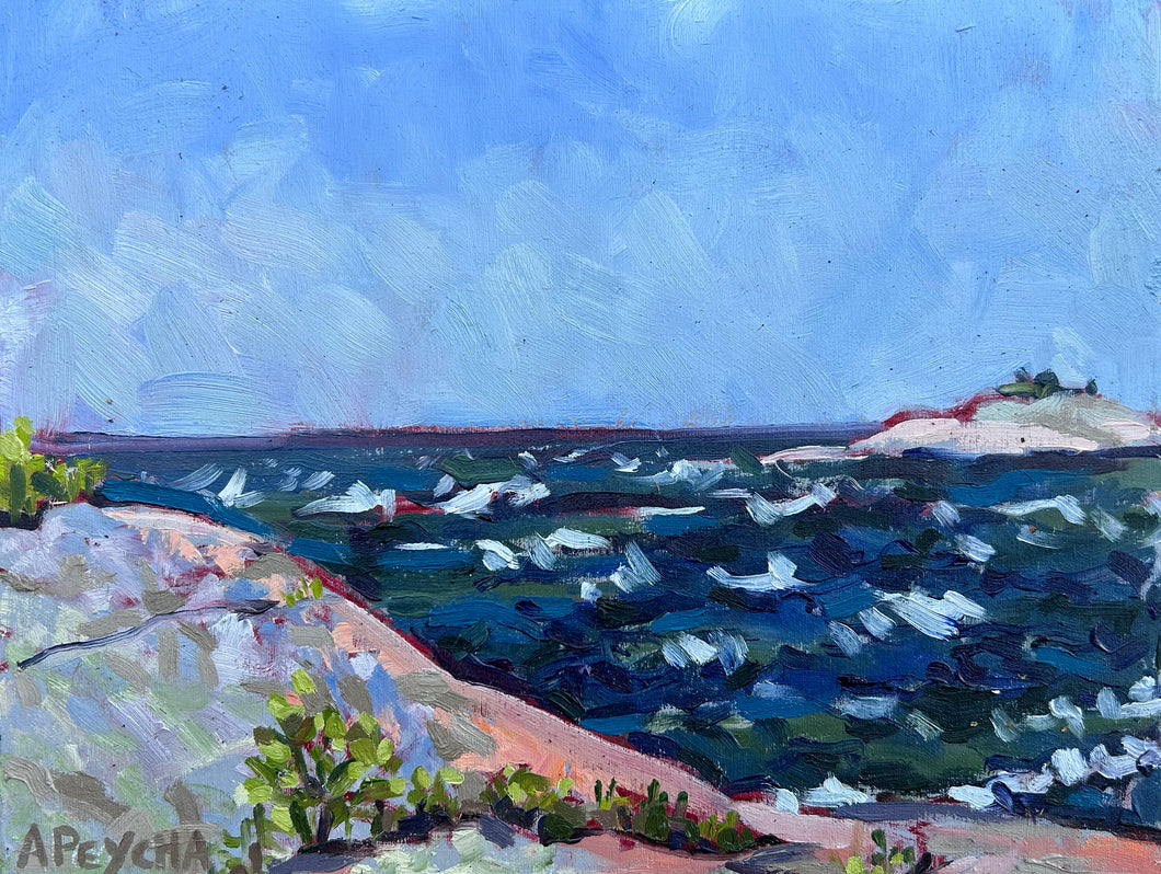 Wavy Day Green Island